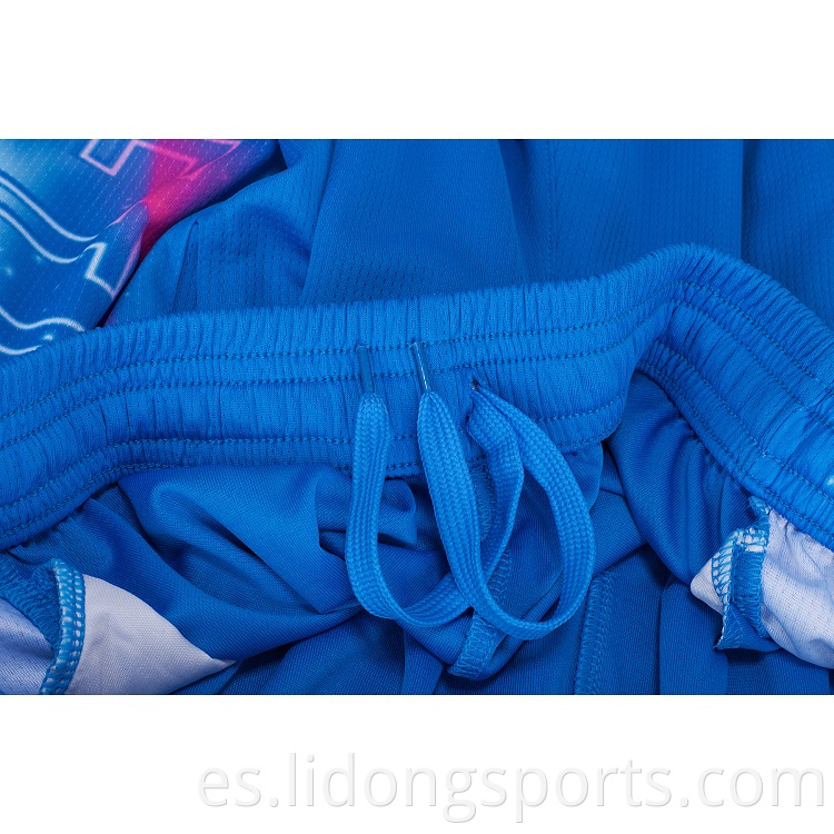 Pantalones cortos entrenando hombres baloncesto uniforme reversible baloncesto uniforme conjunto de baloncesto Jersey conjuntos